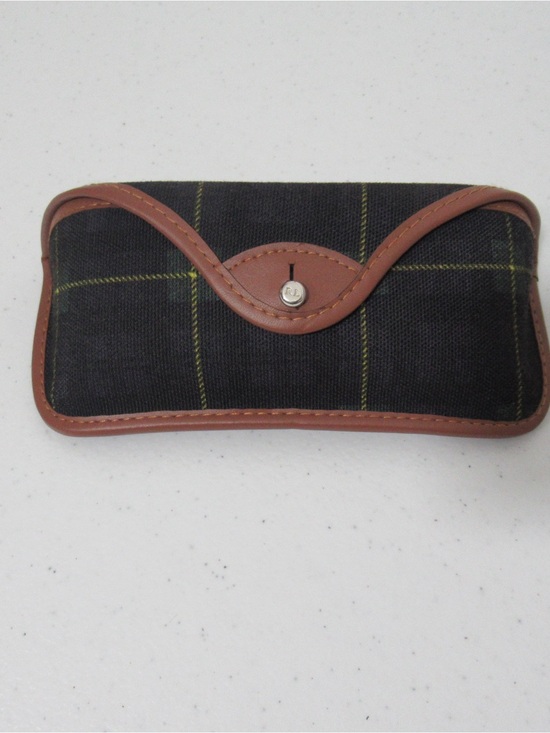 Polo Ralph Lauren Plaid Sunglasses
Case Leather Trim main image 12